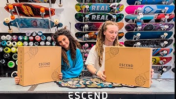 Unboxing the brand new Escend Electric Skate Frames | SJR & ILA