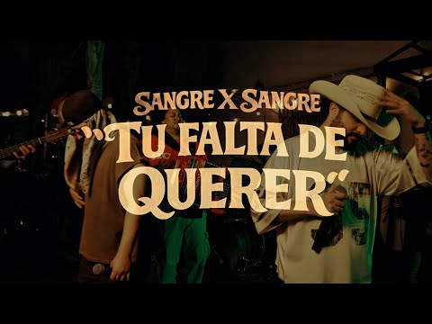 (LETRA) TU FALTA DE QUERER - Sangre X Sangre (Video Lyric) @3diamondsmusic