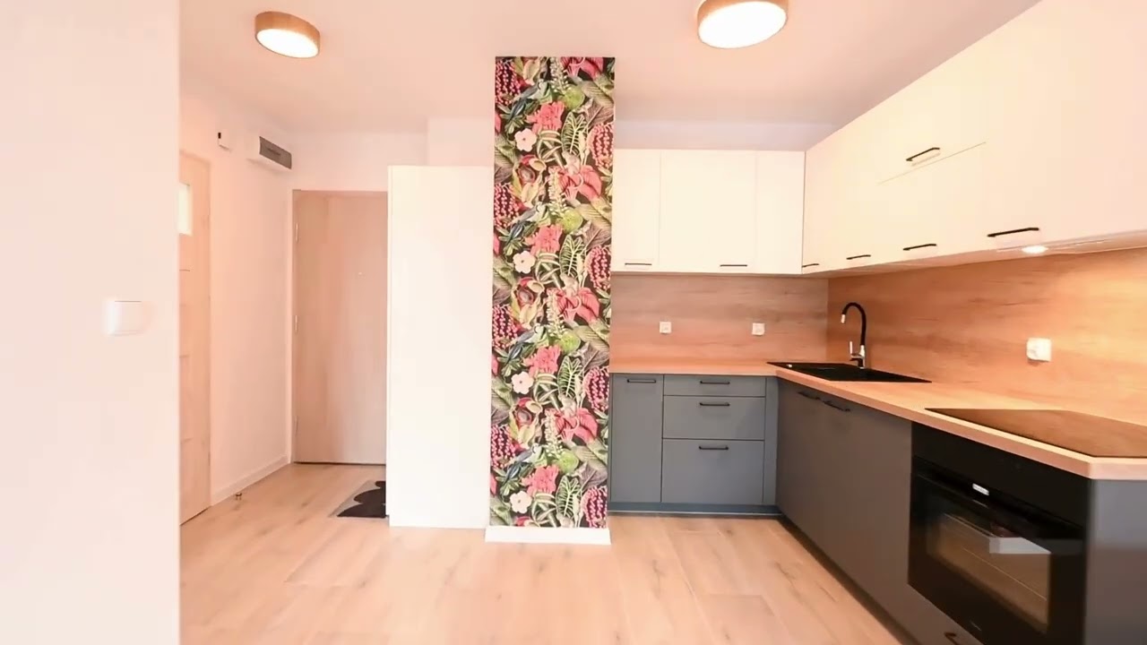 Equipped, two-room with a balcony - Apartment - Rent - Kraków, Nowa Huta / Mistrzejowice