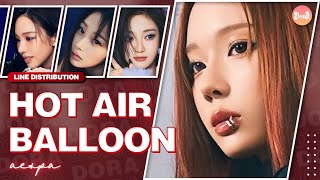 Aespa   Hot Air Balloon  Line Distribution