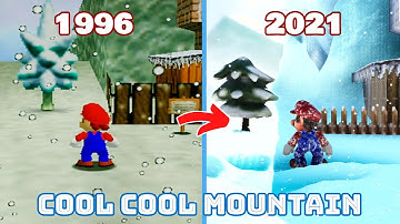 Cool Cool Mountain Super Mario 64 vs Unreal Engine 4 - Which one is the best?