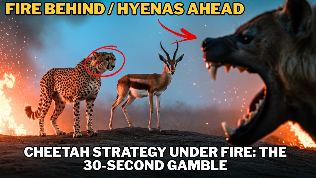 Caught on Camera: Cheetah & Gazelle’s One-Night “Truce”