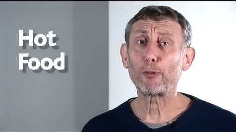Hot Food | POEM | The Hypnotiser | Kids' Poems and Stories With Michael Rosen