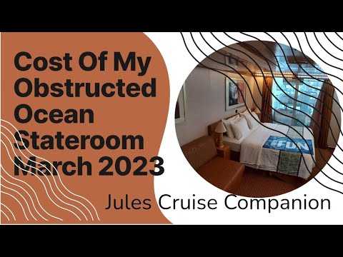 The overall cost of my 3-night obstructed view stateroom on Carnival Luminosa @julescruisecompanion Video Thumbnail