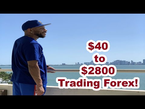 forex trader turn $40 to $2800