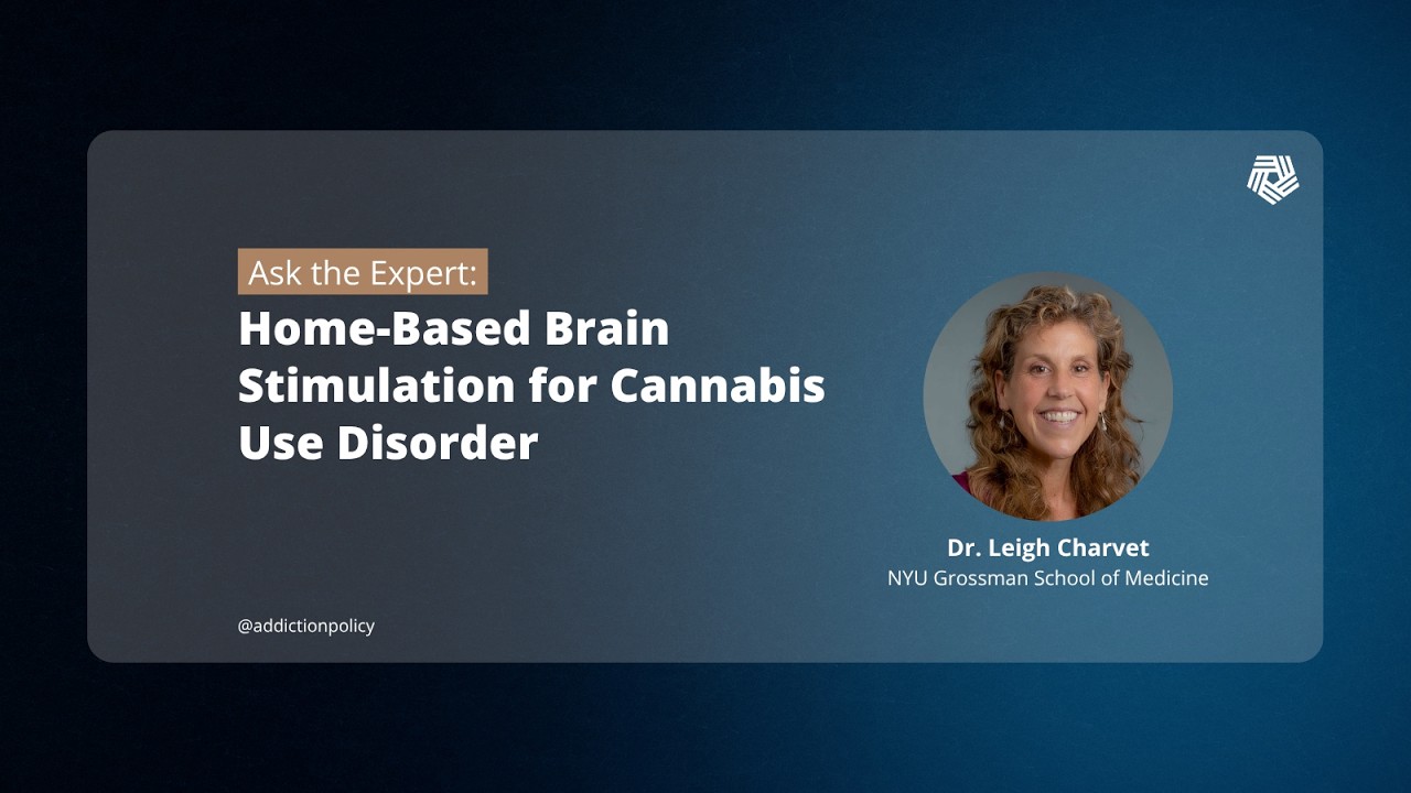 Home-Based Brain Stimulation for Cannabis Use Disorder with Dr. Leigh Charvet