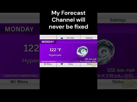 My Forecast Channel Is Broken 7
