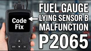 What Is P2065 Obd2 Error Code - Fuel Level Sensor B Circuit Malfunction
