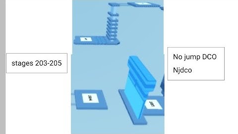 No jump difficult chart obby stages 203-205