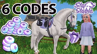 6 CODES STAR COINS SSO *FONCTIONNELS* ✨ STAR STABLE