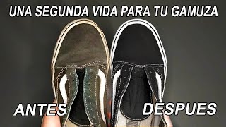 COMO PINTAR TENIS GAMUZA FÁCILMENTE - YouTube