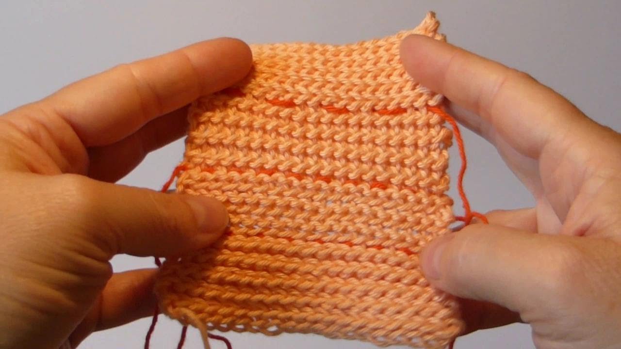 Basic Slip Stitches - YouTube