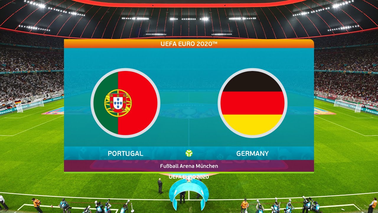 Portugal Vs Germany Group F Uefa Euro 2021 Gameplay Youtube