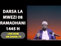 🔴#LIVE - Darsa la Mwezi 08 Ramadhani Mwaka 1445H Masjidi Kichangani - Sheikh Walid Alhad Omar