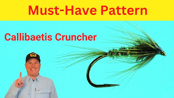 Deadly Callibaetis Pattern | How to Tie My Callibaetis Cruncher