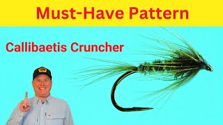 Deadly Callibaetis Pattern | How to Tie My Callibaetis Cruncher screenshot 5