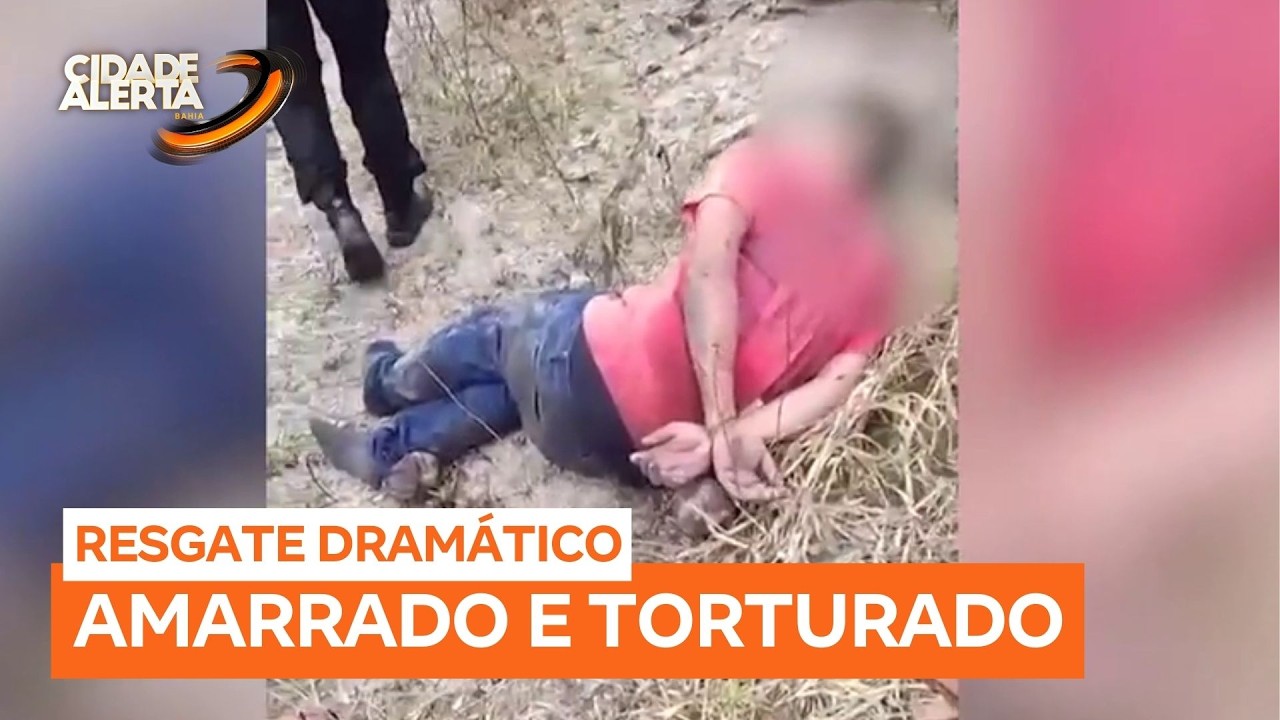 Motorista por aplicativo é resgatado de cativeiro e diz ter sido confundido com bandido