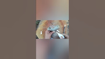 DIY slingshot from pvc #diyslingshot #diypvc #experiment #diycrafts