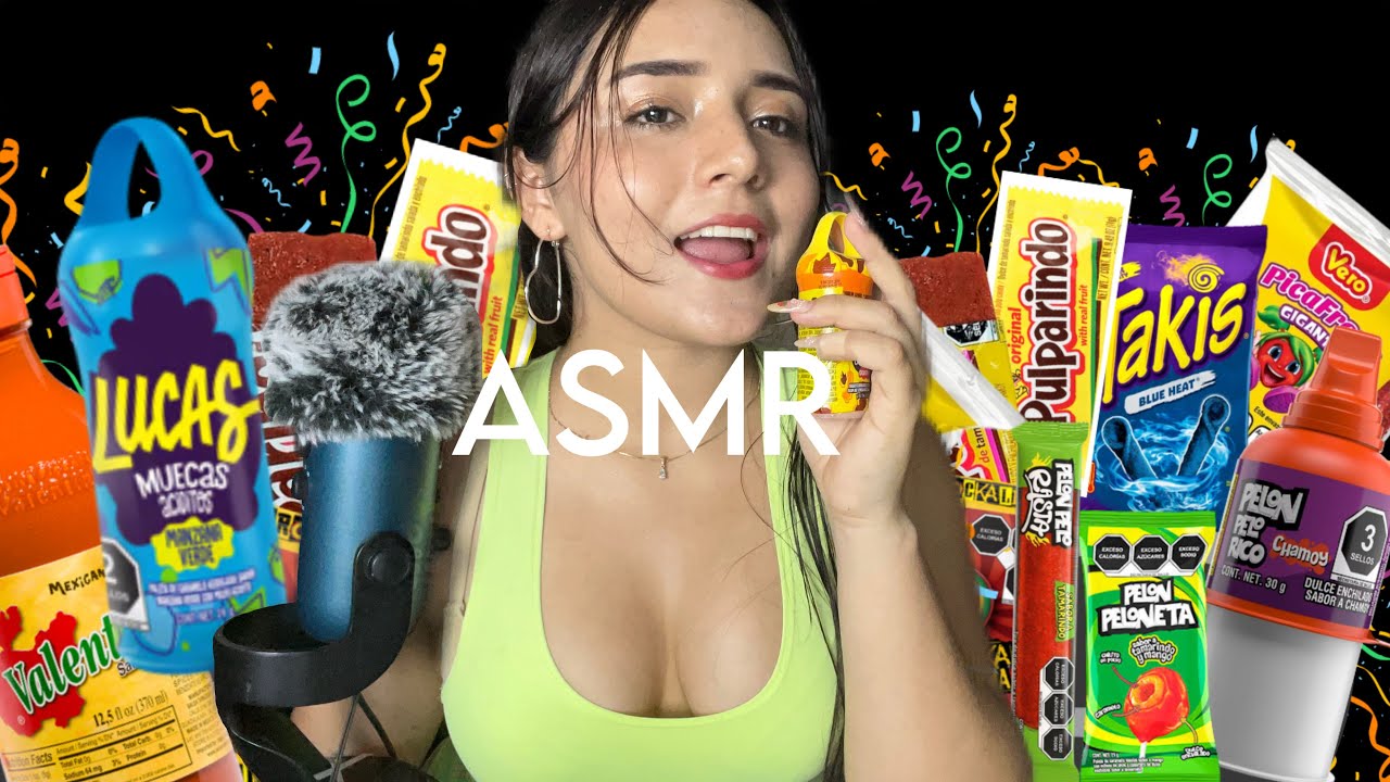 Asmr probando dulces MEXICANOS🇲🇽 ♡