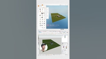 Rải cây siêu nhanh với Enscape bạn đã biết chưa?  #archicamp #enscape #sketchup #kientruc #noithat