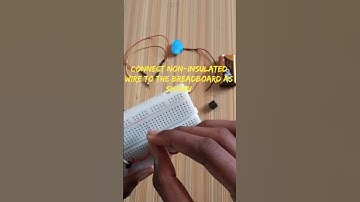 How to make touch doorbell with bc547 transistor | Electronic science project
