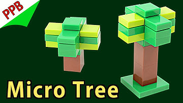Midweek micro #8: building a simple tree / Lego stop motion animation build