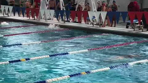 Seth Lackey 100 backstroke