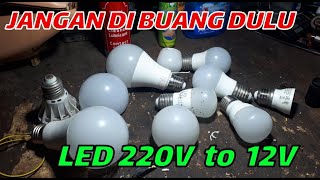 VIRAL...Lampu led diy