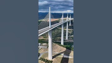Millau Bridge in France - tallest Bridge in the World 🇫🇷