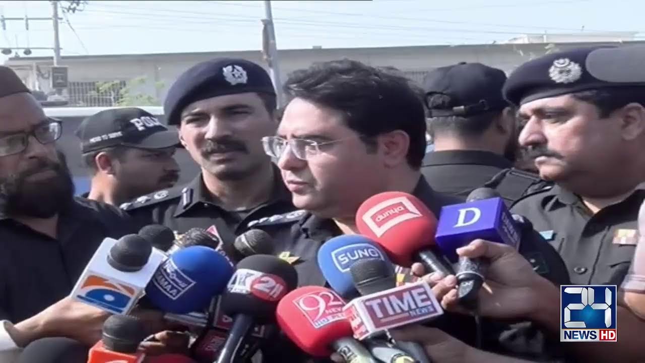 live-dig-sindh-police-azfar-mahesar-media-talk-24-news-hd-youtube