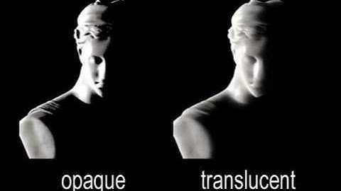 Rendering Translucent Materials (2001) - First Subsurface scattering