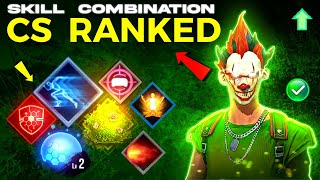 CS Rank Best Character Combination | Best Character Combination For Clash Squad Ranked