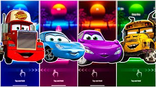 Cars 3 Mater vs Lighting McQueen vs Lighting McQueen Eater vs Spider Lighting McQueen x Coffin Dance