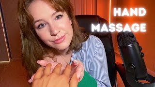 Realistic hand massage with lotion & soft brushing | Personal Attention ASMR screenshot 1