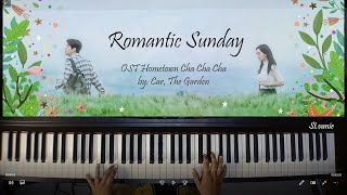 Romantic Sunday (로맨틱 선데이) - OST Hometown Cha Cha Cha 갯마을 차차차 | Piano Cover + Lyric