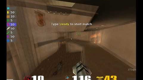 Quake III Arena CPMA - Another nice grenade frag (: