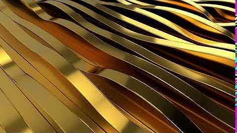 Gold Waves Background - Animation Videos | No Copyright.