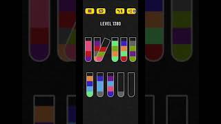 Water sort puzzle level 1380