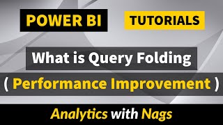 What is Query Folding in Power Query in Power BI Tutorial (35/50)