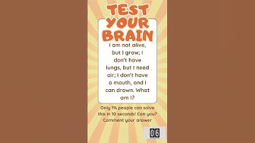 BrainTeaser! Only 1%  people can solve it in 10 seconds! Can You?