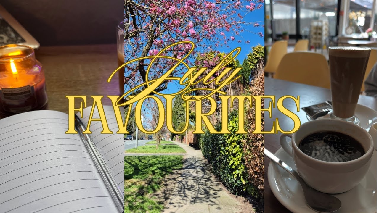 JULY FAVOURITES 2025 🌞 | Books, Summer Skincare, Tech, Music & More! | Life Through the Lens