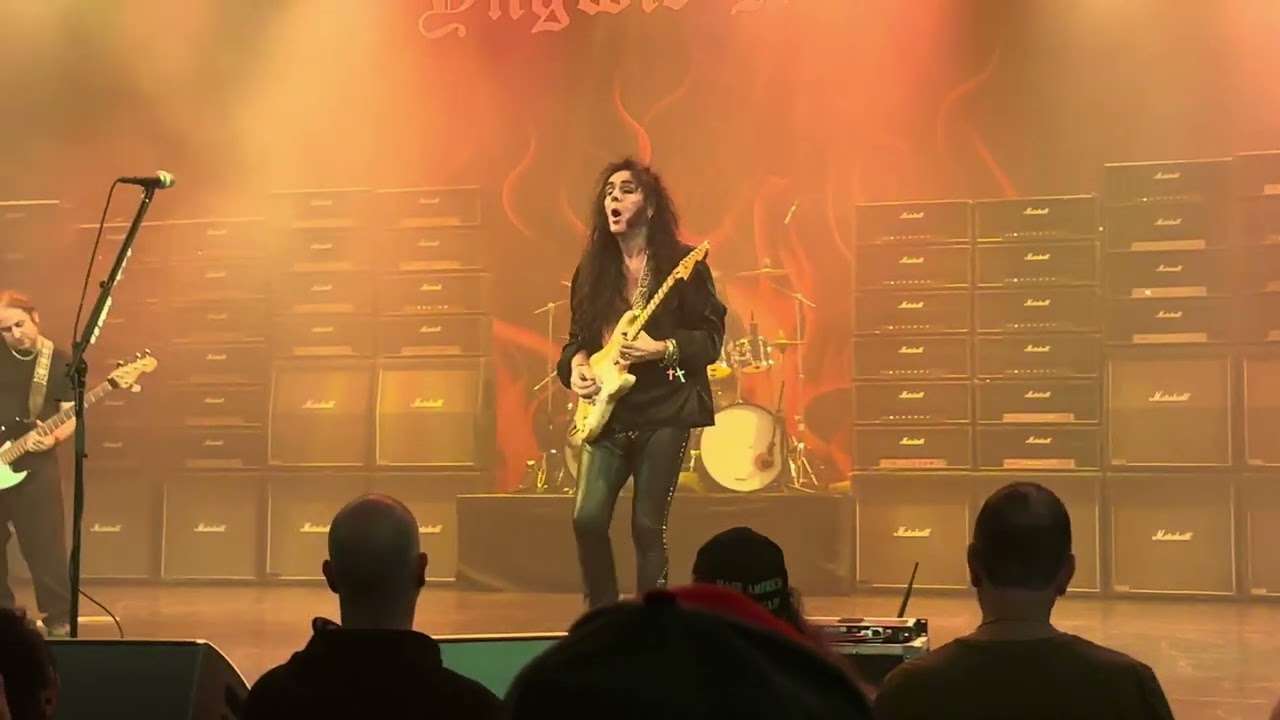 Yngwie Malmsteen The 40th Aniversary Tour - Black Star & I'll See The Light Tonight