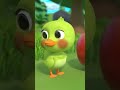 Los Patos Cuac Cuac🦆| Lalafun Canciones Infantiles #infantil #cartoon #niños #pato #shorts #familia
