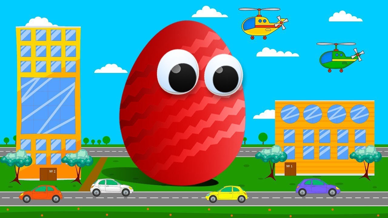 В Город Машинок привезли САМОЕ БОЛЬШОЕ ЯЙЦО С СЮРПРИЗОМ В МИРЕ - YouTube