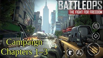 BattleOps Campaign Mode Chapters 1–3 Gameplay Walkthrough