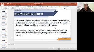 Ghana ADR Hub Webinar - Avoiding pathological arbitration clauses by Diana A. Dapaah