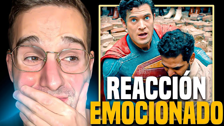 ME HE EMOCIONADO 😍 REACCIÓN AL NUEVO TRÁILER DE SUPERMAN DE JAMES GUNN