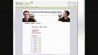Trixbox IVR Broadcast