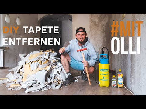 Video: Wie macht man Spachtelmasse unter Tapeten?