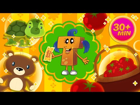 Let’s Find T-Monster | 30 minutes Loop #abcmonsters #toddlerlearning #alphabetsongs